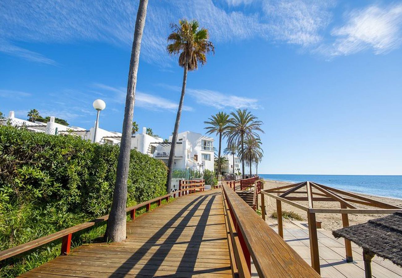 Apartamento en Mijas Costa - Atico con vistas preciosas del Mediterranean!