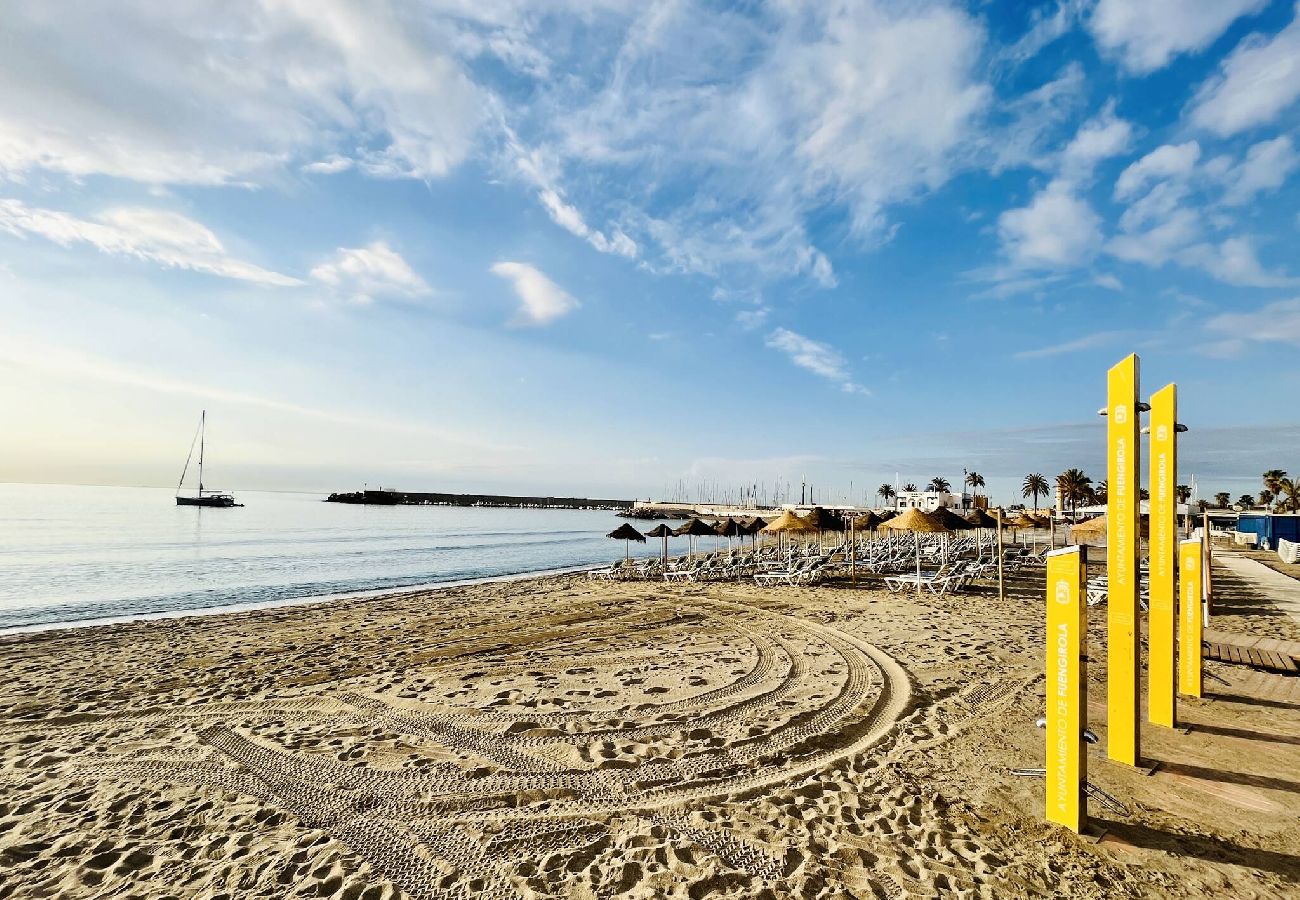 Apartamento en Mijas Costa - Atico con dos plantas y vistas primera linea del Golf