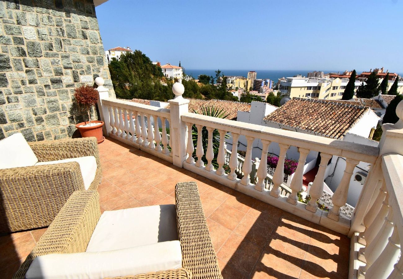 Villa en Fuengirola - Villa con piscina privado cerca de la playa de Fuengirola