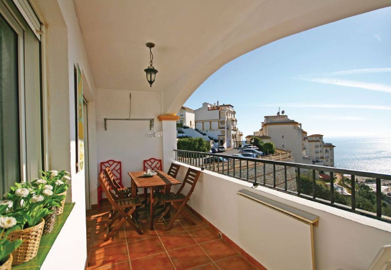 Apartamento en Benalmádena - Piso de 2 dormitorios con vistas bonitas de la terraza