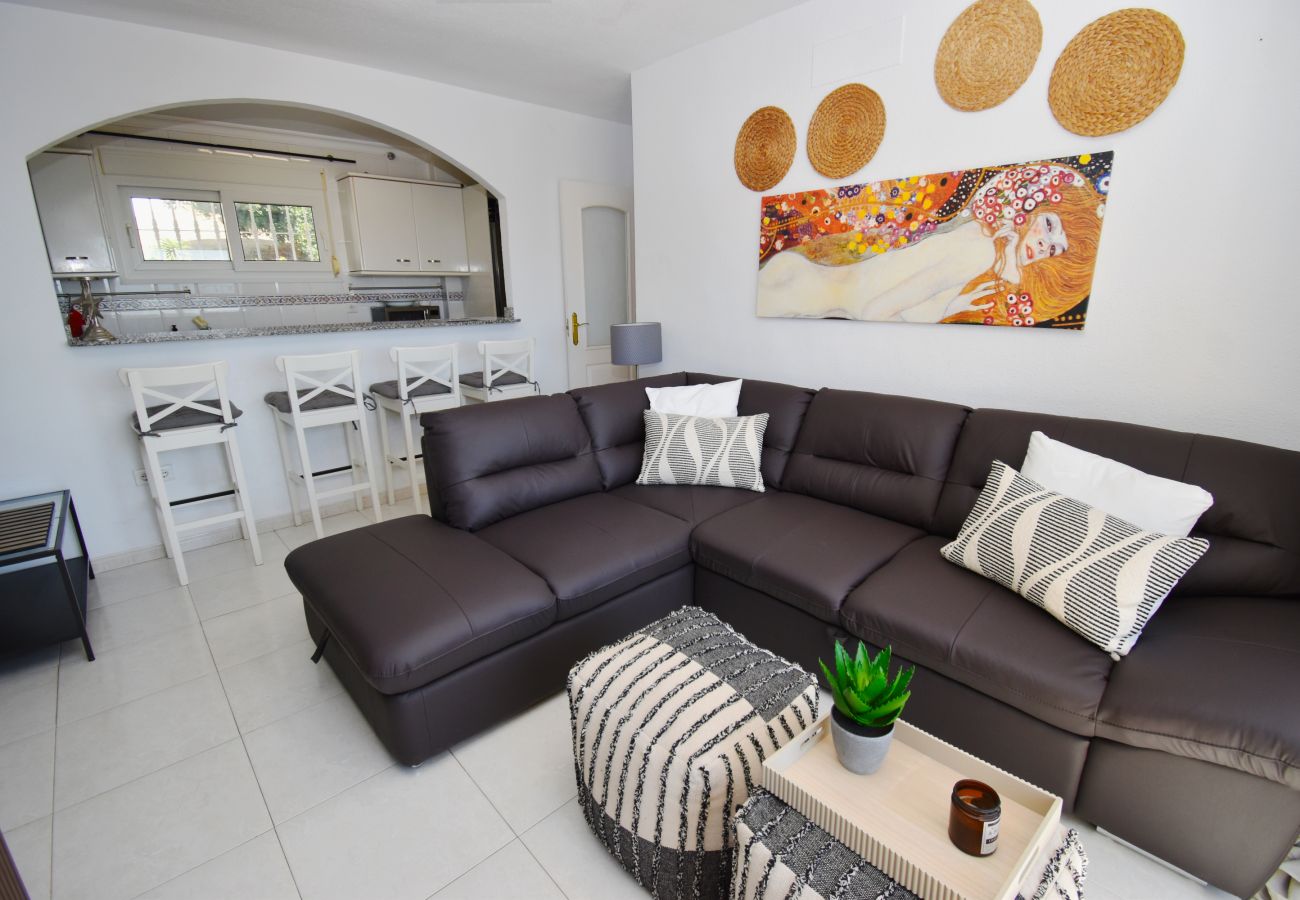 Apartamento en Benalmádena - Piso de 2 dormitorios con vistas bonitas de la terraza