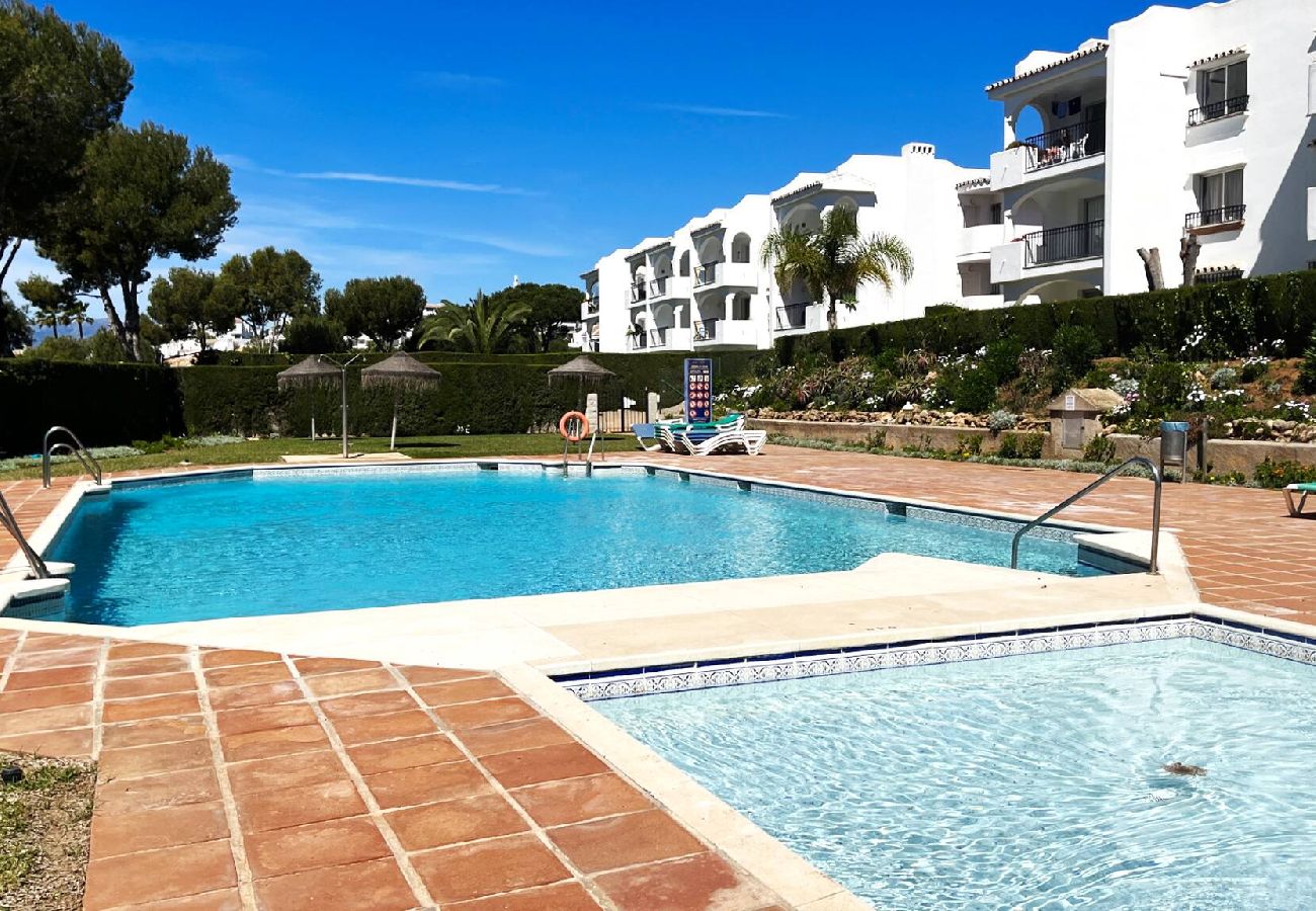 Apartamento en Mijas Costa - Monte Miraflores apartamento bajo con piscinas preciosas