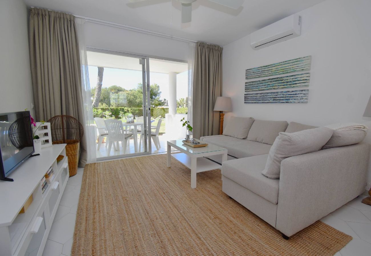 Apartamento en Mijas Costa - Monte Miraflores apartamento bajo con piscinas preciosas