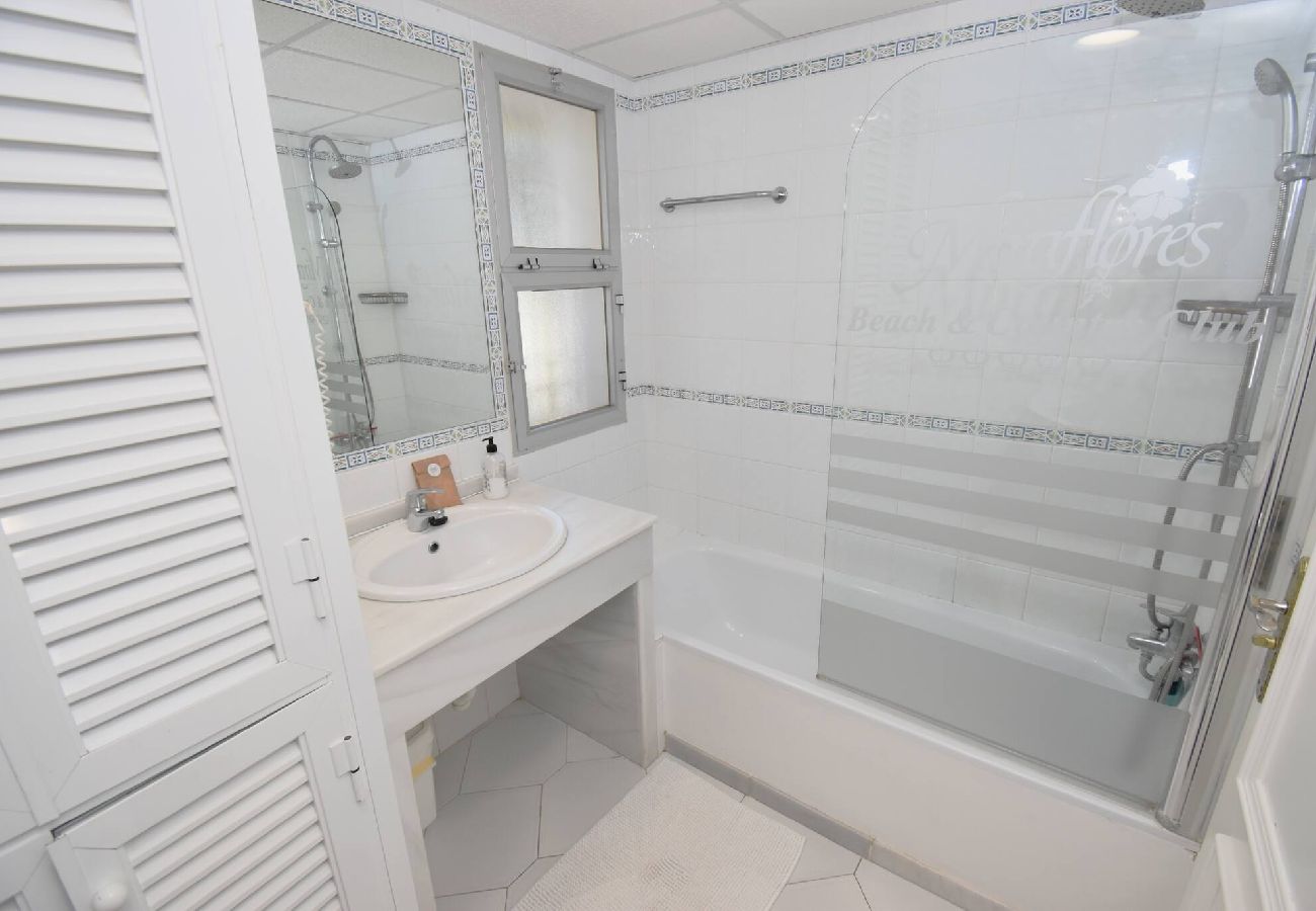 Apartamento en Mijas Costa - Monte Miraflores apartamento bajo con piscinas preciosas