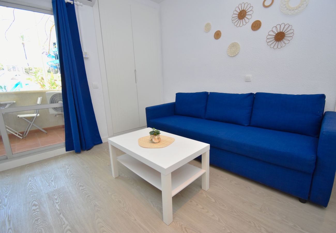 Estudio en Benalmádena - ¡Estudio en Benal Beach con vistas de las piscinas!