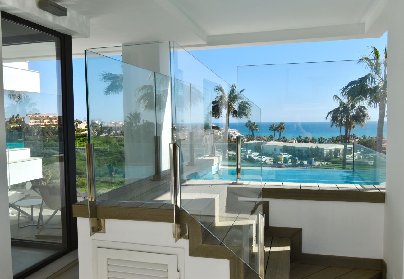 Apartment in Mijas Costa - Santa Barbara Heights luxury apartment overlooking the pools!