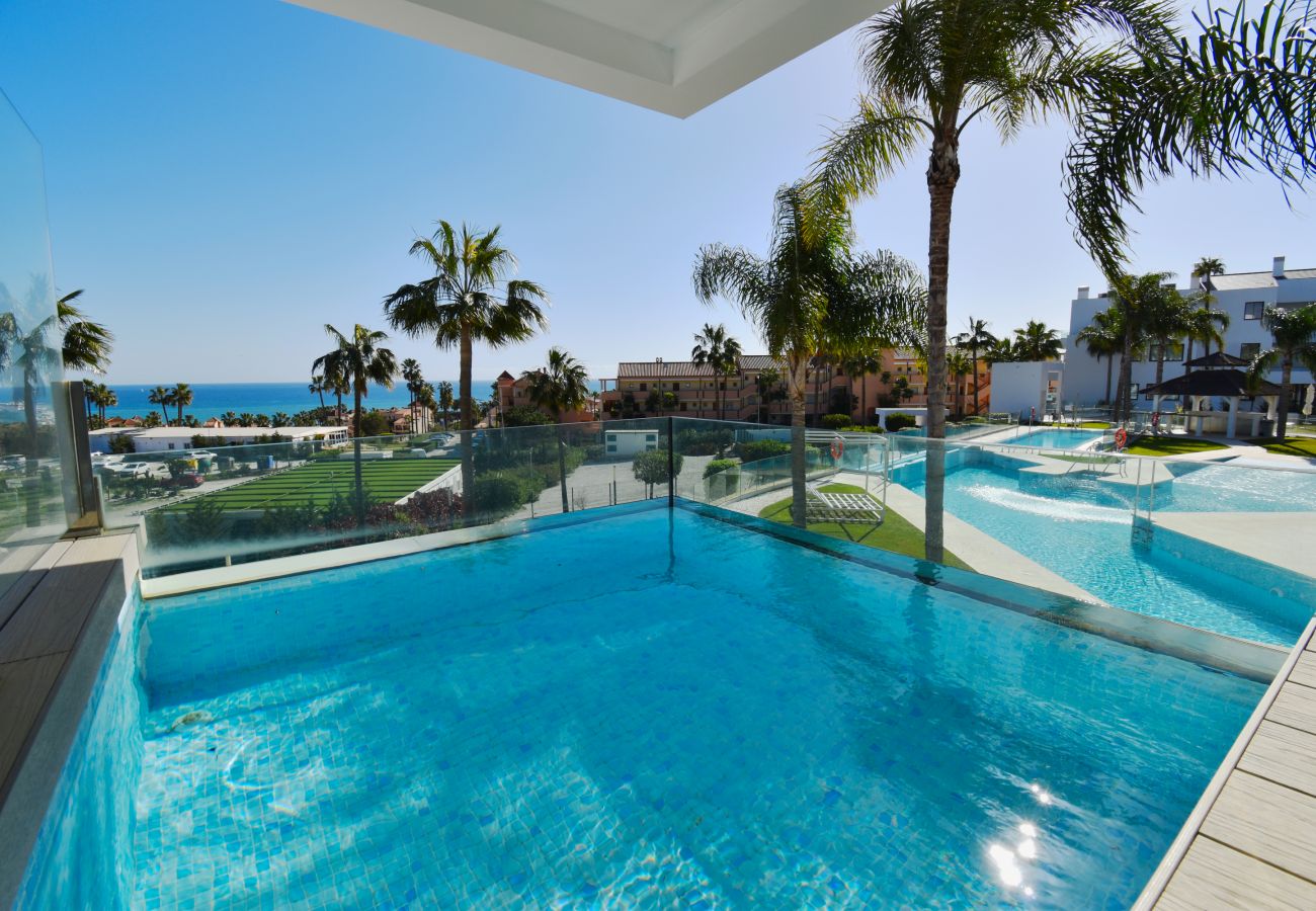 Apartment in Mijas Costa - Santa Barbara Heights luxury apartment overlooking the pools!