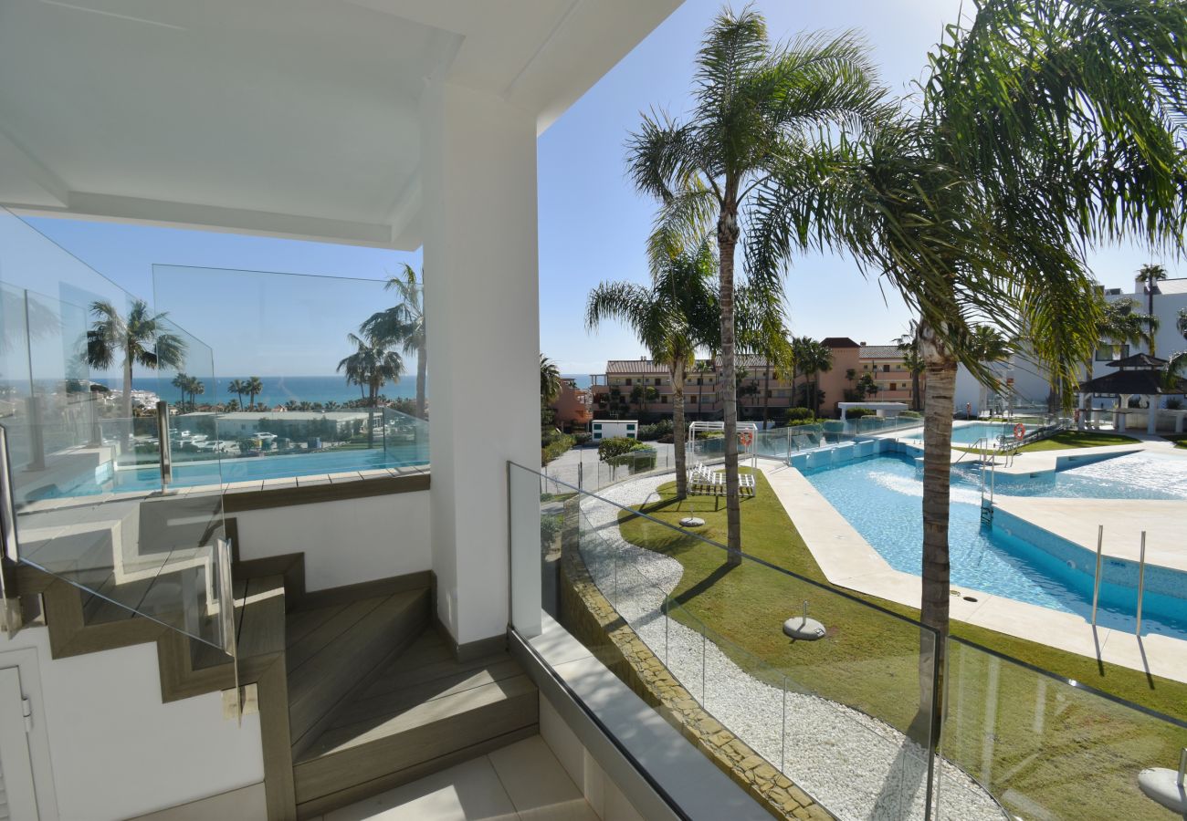 Apartment in Mijas Costa - Santa Barbara Heights luxury apartment overlooking the pools!