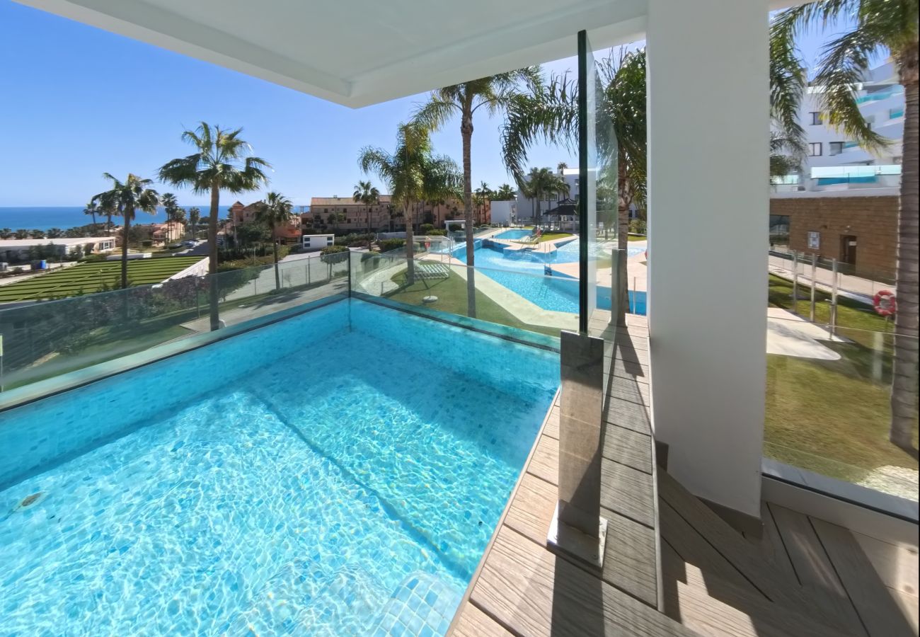 Apartment in Mijas Costa - Santa Barbara Heights luxury apartment overlooking the pools!